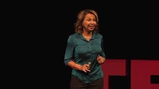 Laura Mattia on stage at TEDxSanJuanIsland